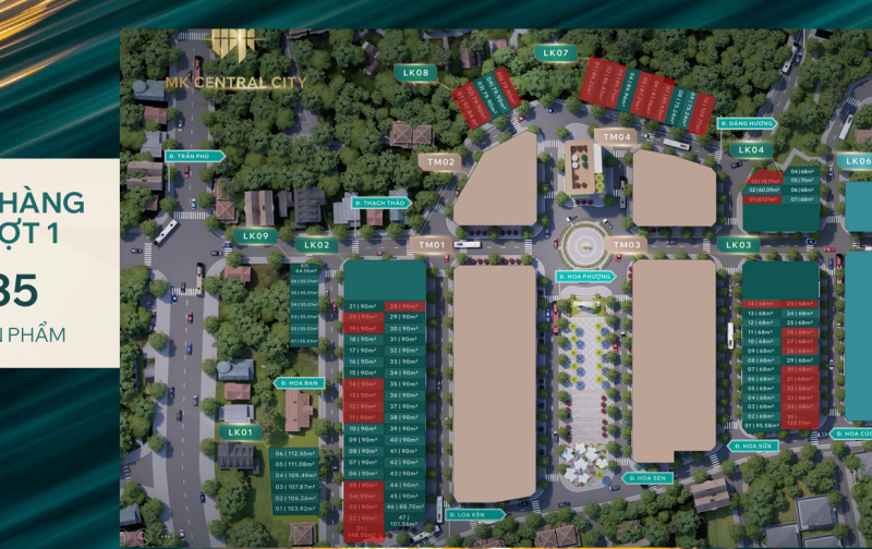 Đất nền KĐT mới MK Central City – Cơ hội vàng ngay trung tâm Phan Rang